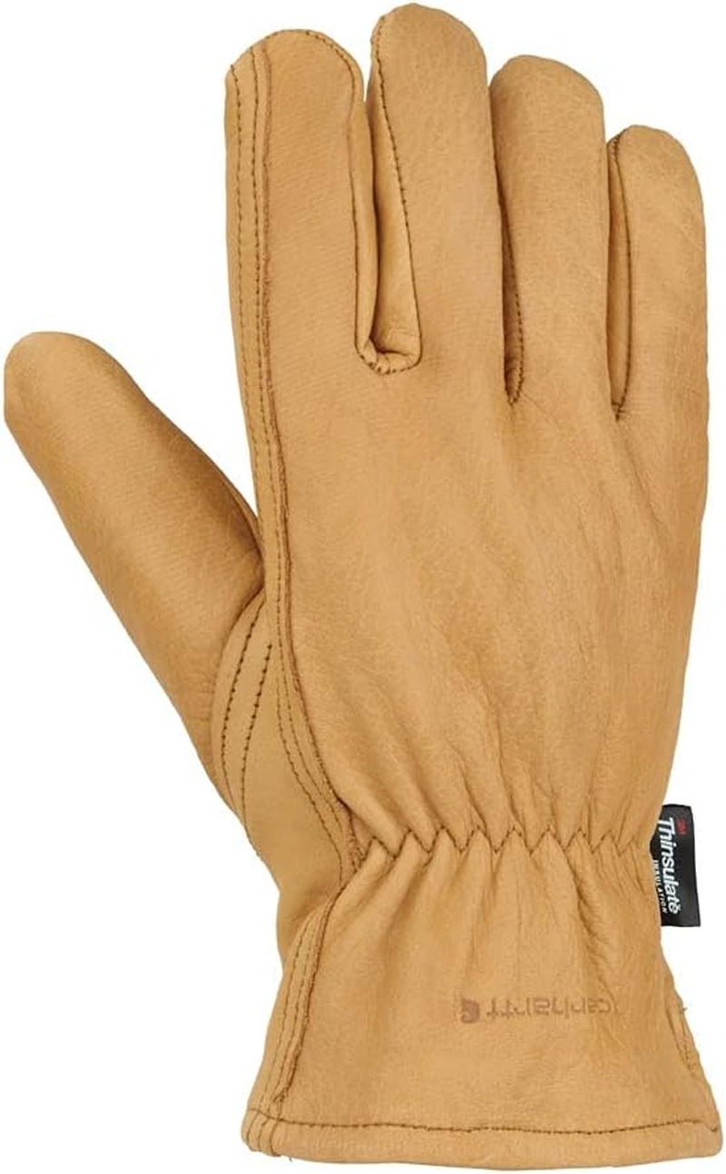 Carhatt Mens Insulated System 5 Driver Work Glove, Brown