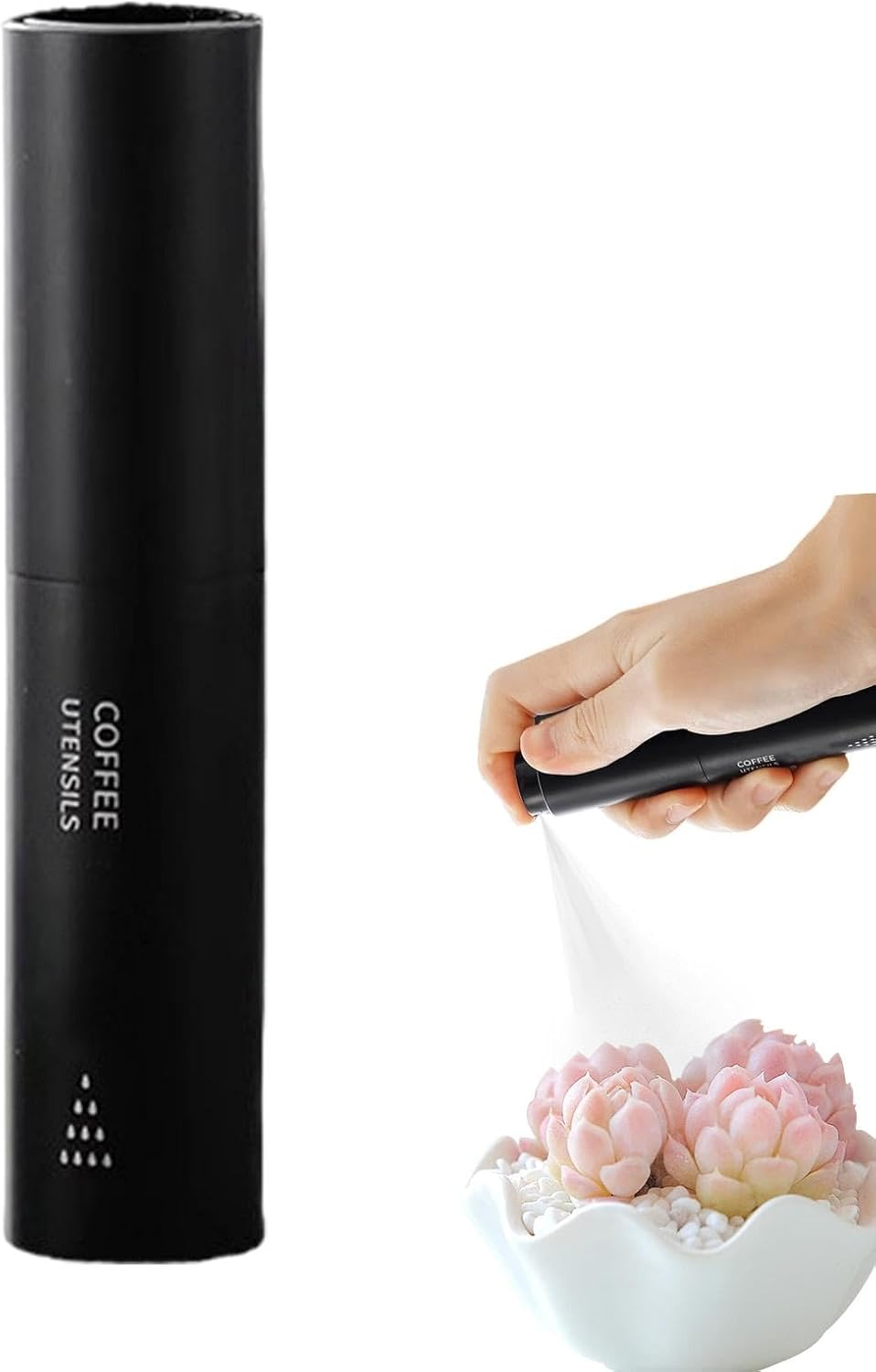 G&eacute;n&eacute;rique Coffee Bean Spritzer - 10Ml Portable Water Atomizer for Coffee Beans, Refillable Spray Bottle | Small Mist Sprayer for Cocktails, Coffee Accessories, Design