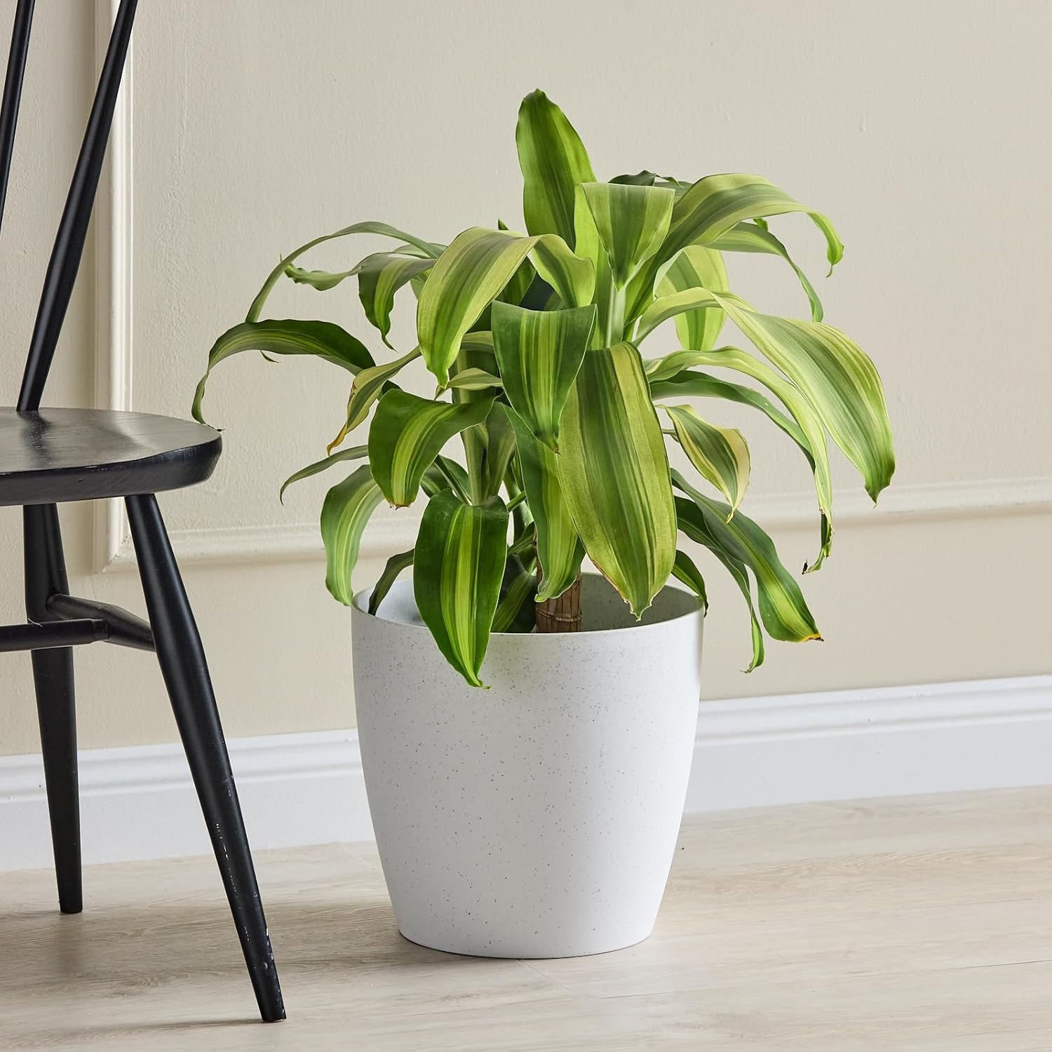 San Remo Pot White Terrazzo 33Cm