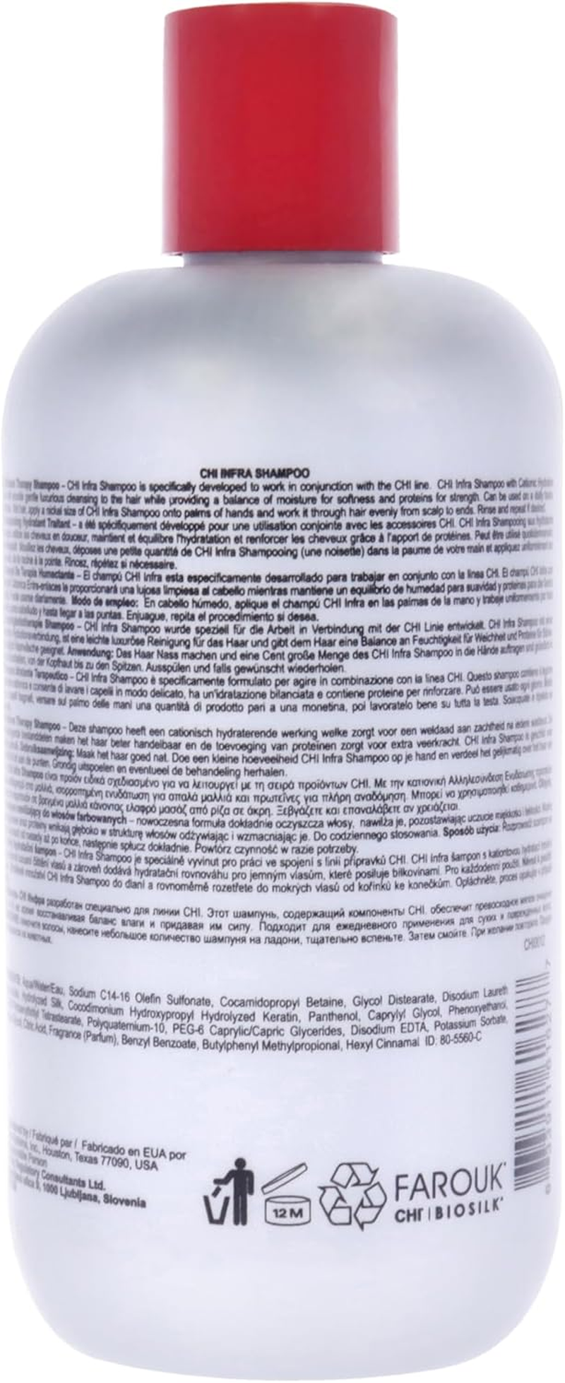 CHI - Infra - Moisture Therapy Shampoo Moisture Therapy Shampoo - 350 Ml image number 1