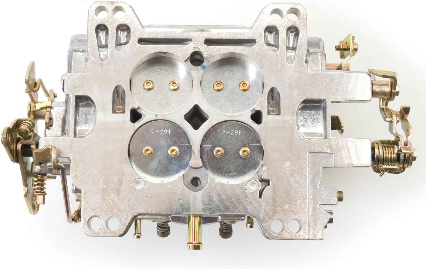 Edelbrock 1407 Performer 750 CFM Square Bore 4-Barrel Air Valve Secondary Manual Choke New Carburetor image number 1