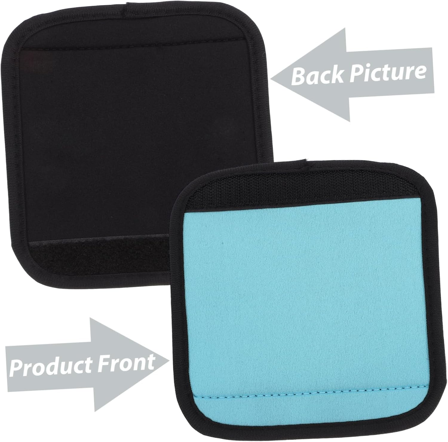 VALICLUD Luggage Handle Grip Sleeve Suitcase Cover Protector Neoprene Handle Wrap image number 4