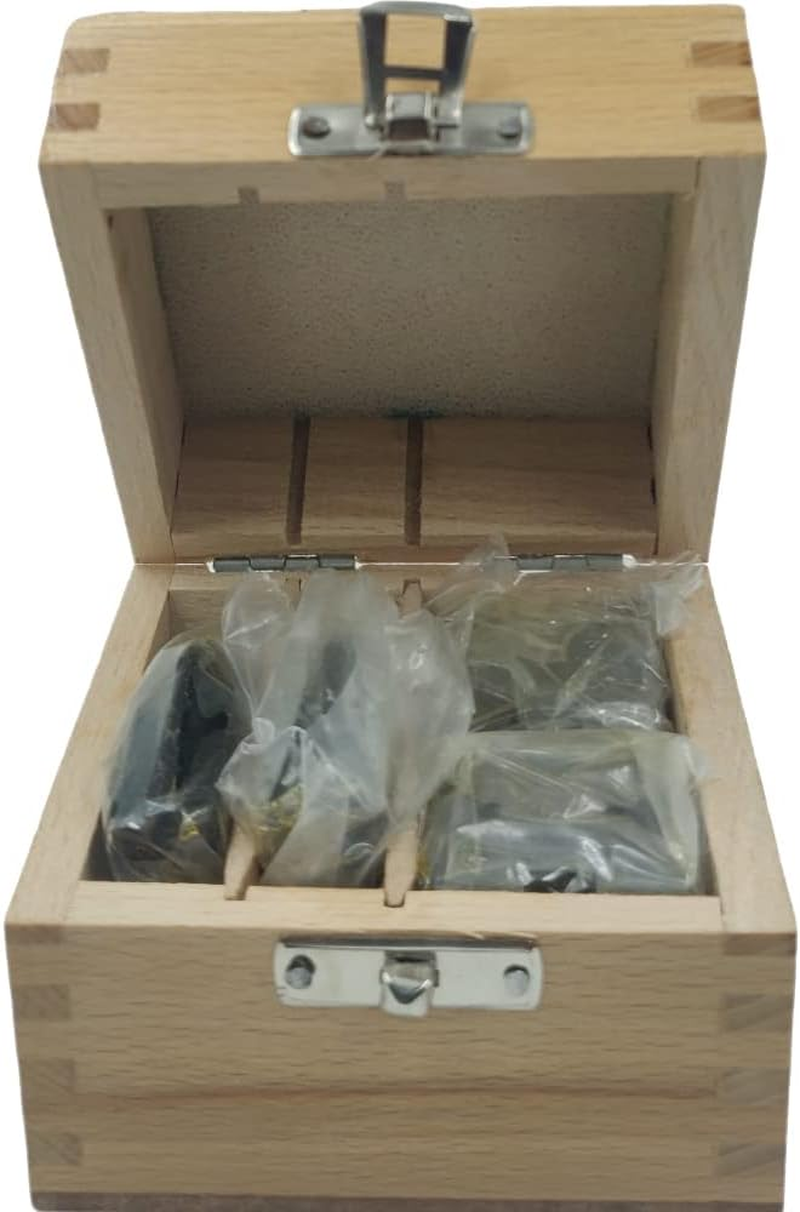 PRAZTECH&reg; Precision Engineers VEE Blocks CLAMP Set - V Block Matched Pair, 40Mm X 32Mm X 32Mm, Clamping Capacity: 1" (25Mm) in Wooden Box image number 3