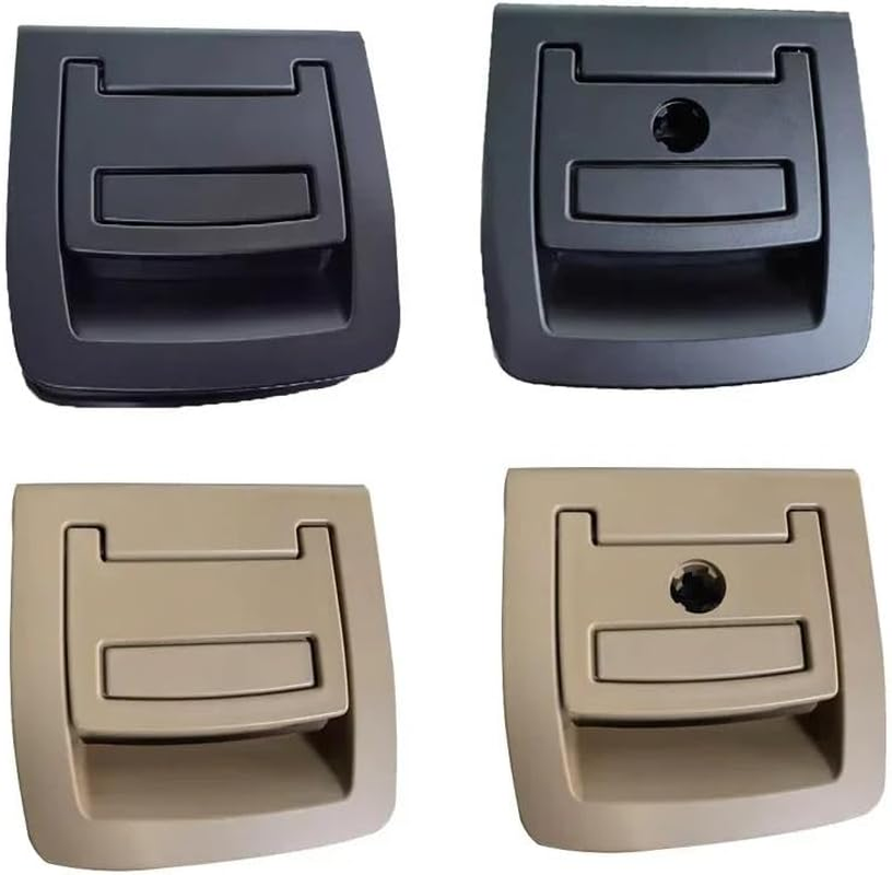 Vuzmode Car Trunk Tail Cover Bottom Plate Mat Floor Carpet Handle Auto Accessories, for BMW, E70 X5 E71 X6 2006-2013 51476958161 Trunk Floor Handle Cover(A-Black 51479120283) image number 6