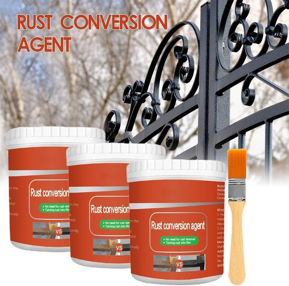 Metal Rust Remover Rust Conversion Agent Waterproof Coating Primer Car Paint Rust Corrosion Inhibitor X8H4 Rust image number 3