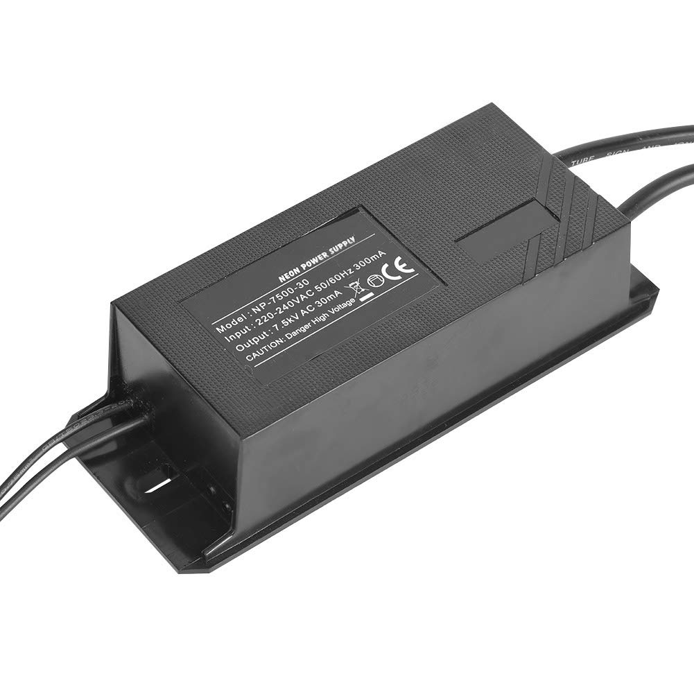 NDNCZDHC 220V-240V Neon Sign Transformer, NP-7500-30, 7.5KV 30Ma image number 2