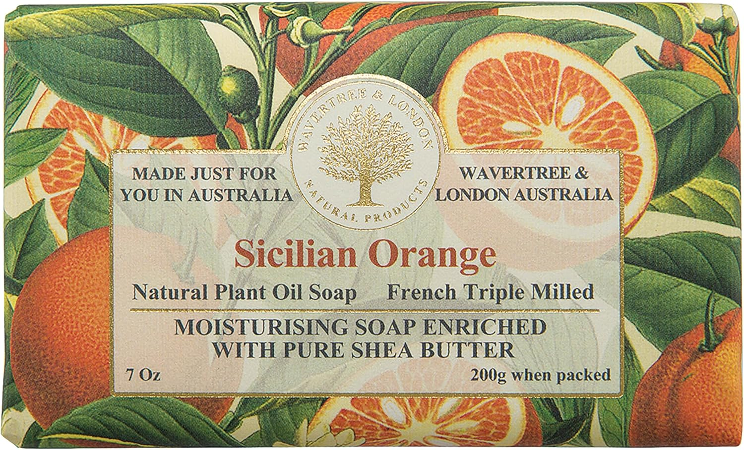 Wavertree and London Sicilian Orange Soap Bar 200 G image number 4
