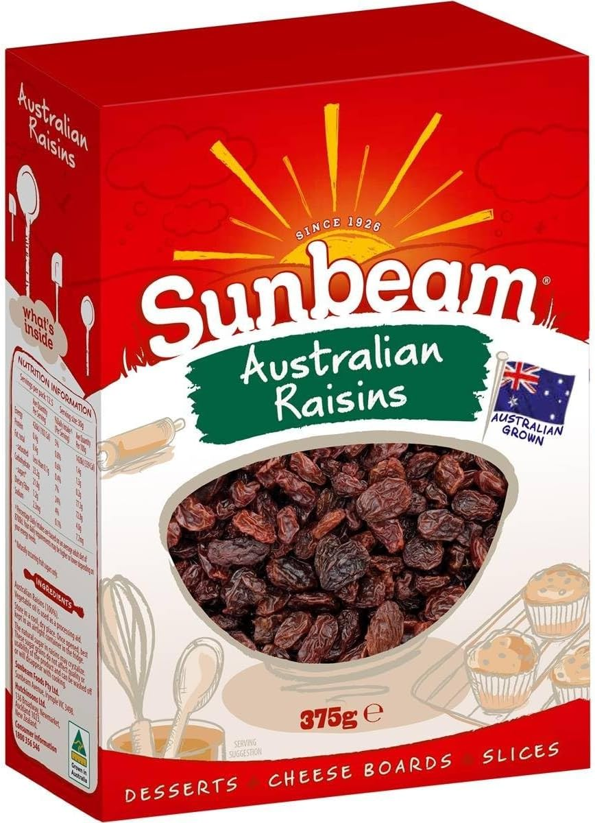 Sunbeam Australian Lexia Raisins 375 G image number 1