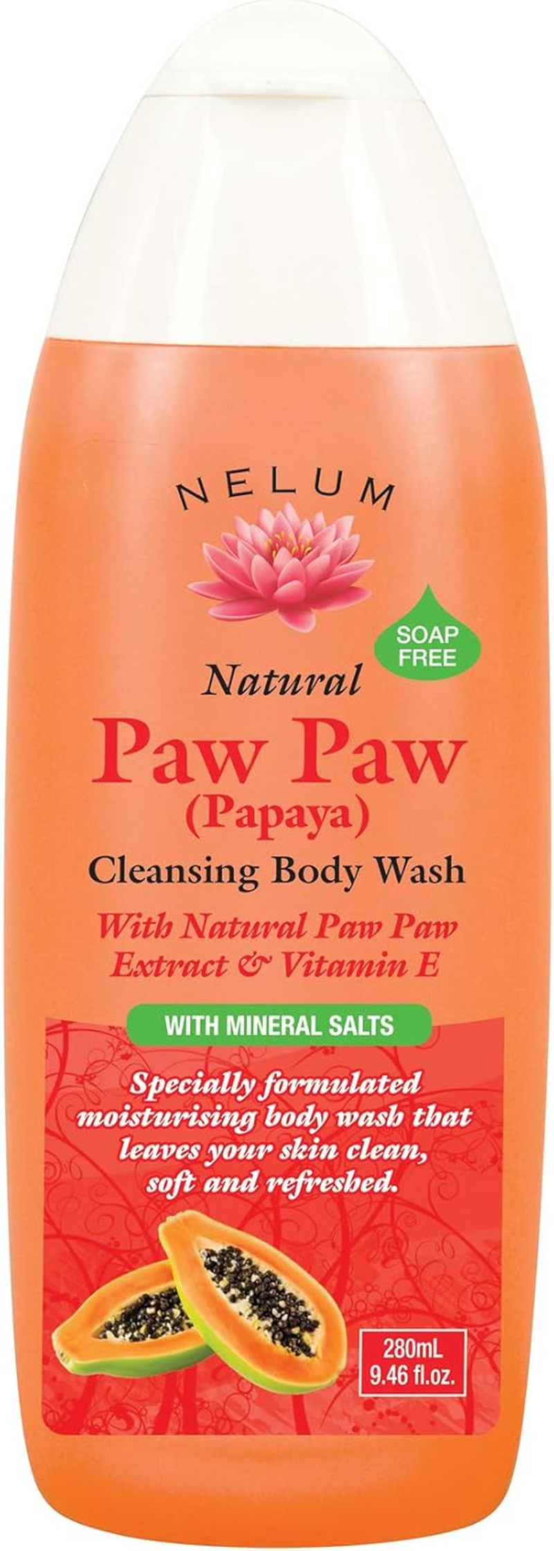 Paw Paw Natural Body Wash 280Ml image number 1