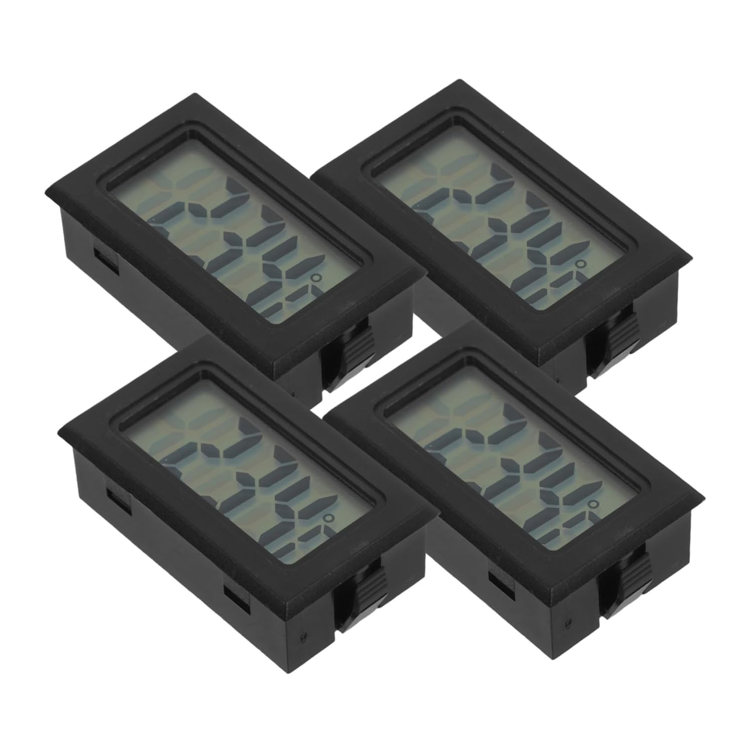 STAHAD 4Pcs Mini Digital Temperature Monitor Hygrometer with Embedded Sensor for Reptile Brooders Greenhouse and Indoor Use Portable Accurate Weather Thermometers for Home and Experiment image number 4