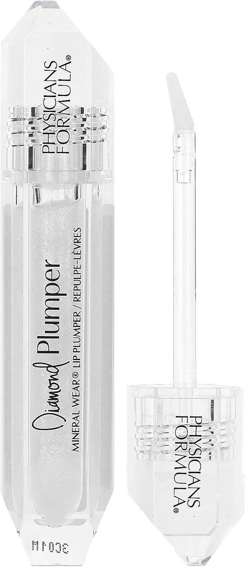 Physicians Formula Mineral Wear Diamond Lip Plumper Gloss, Dermatologist Tested, Diamond Marquise