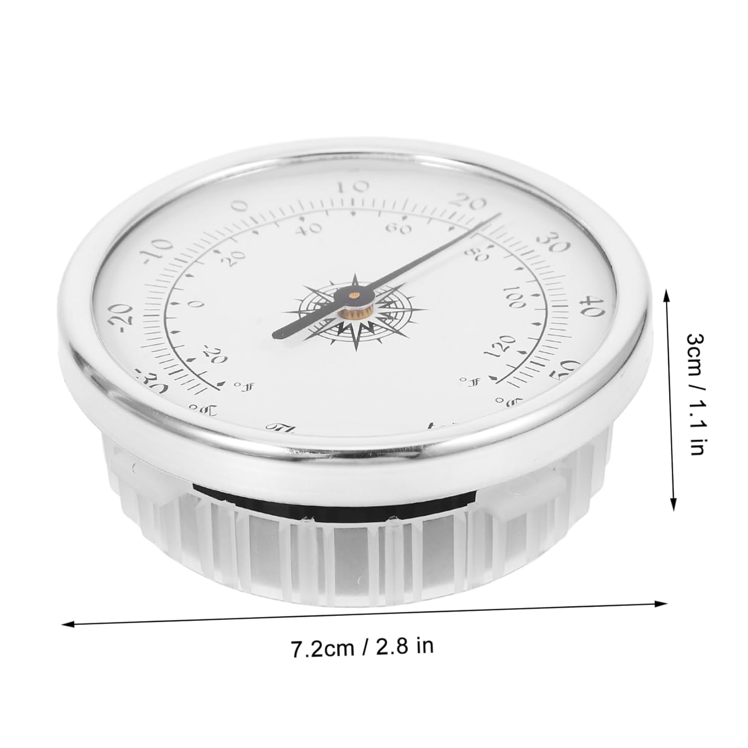 Thermometer Indoor Wall Mount Meat Thermometer Multi-Function Hygrometer image number 3