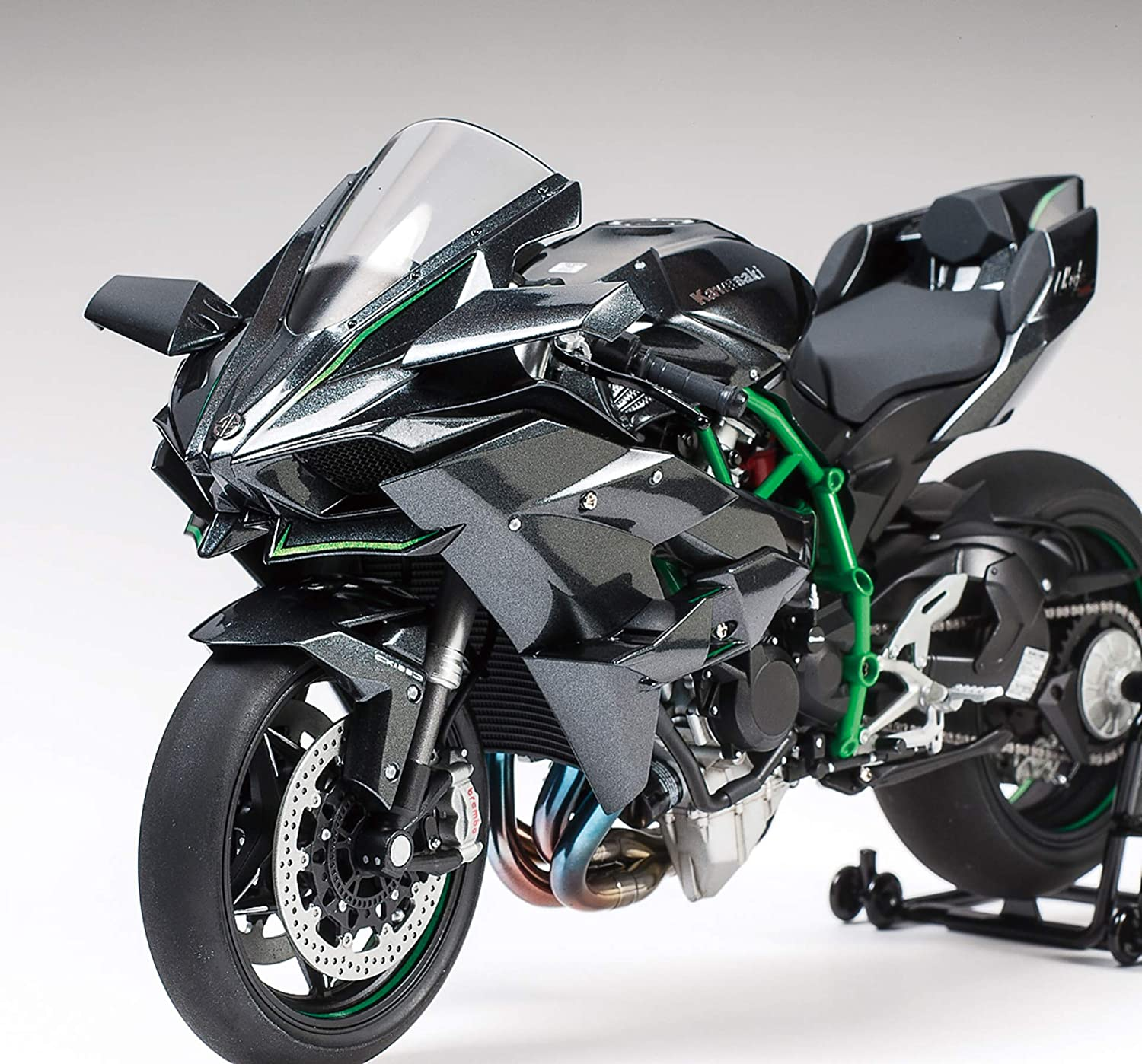 Tamiya Kawasaki Ninja H2R 1:12 Scale Model Kit image number 3