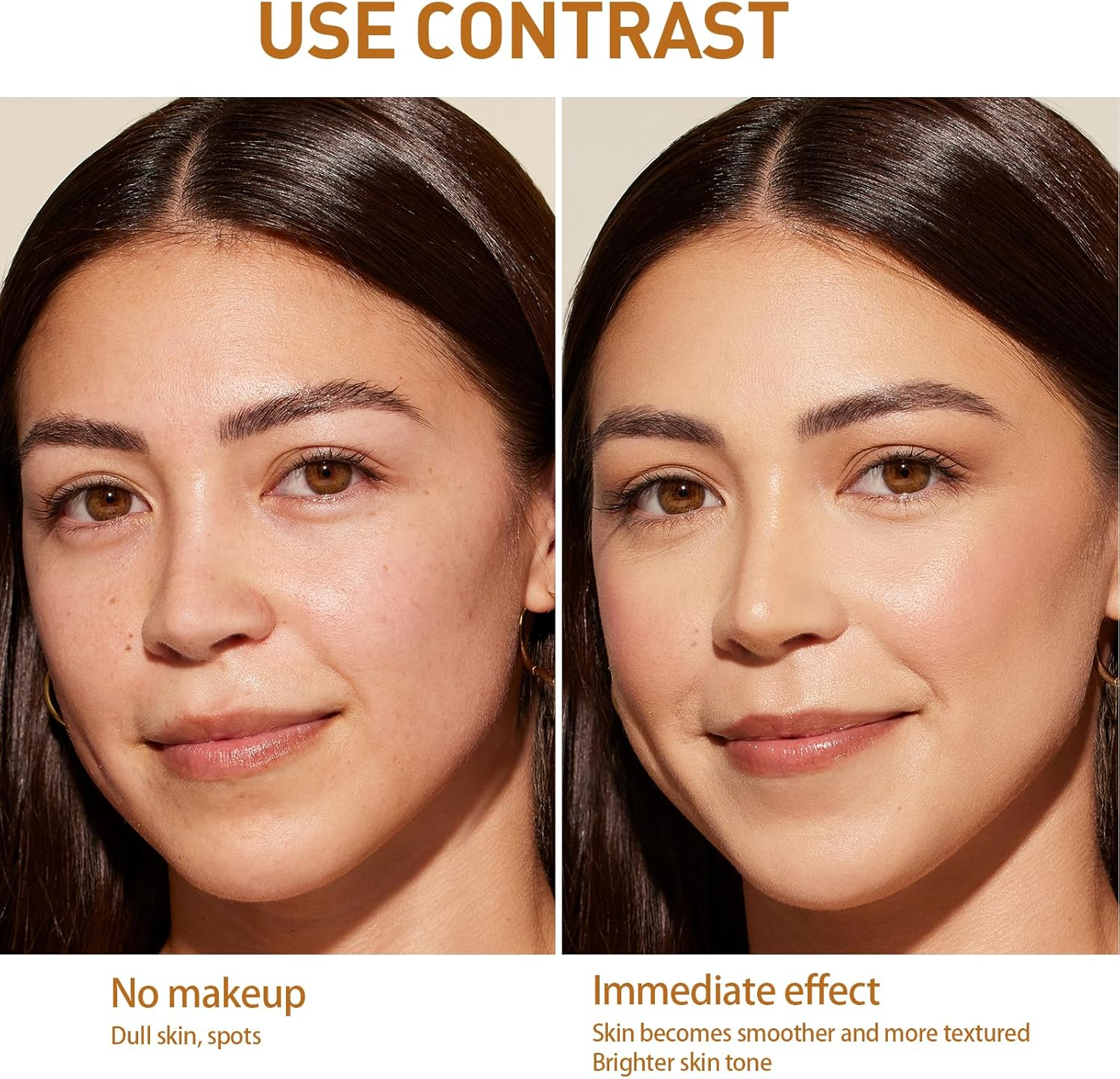 PHOERA Face Foundation,Liquid Foundation,Foundation Full Coverage,Long Lasting Perfect 30Ml Matte Oil-Control Concealer 6 Colors Optional,Great Choice and Gift (#105 Sand, 30Ml) - 102 Nude image number 5