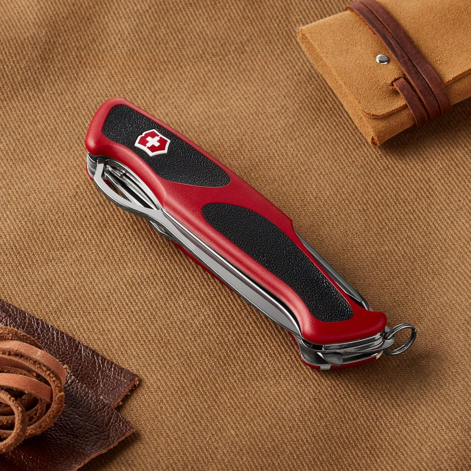 Victorinox Swiss Army Knife Ranger 78 with Grip, Red/Black image number 2