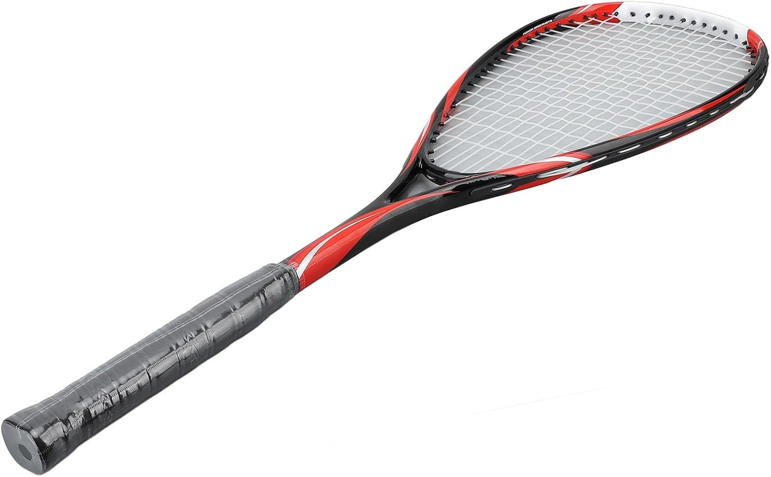 Beginner Squash Racket, Student Squash Racket Lightweight Comfortable for Parks - Red image number 4