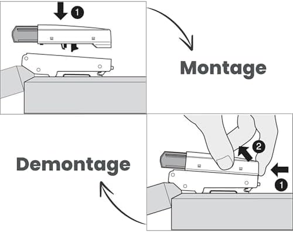 Blum Blumotion 973A (973A0500) &ndash; Snap on or Retrofit for Blum Clip Top and Clip Hinges with Straight Hinge Arm &ndash; Pack of 10