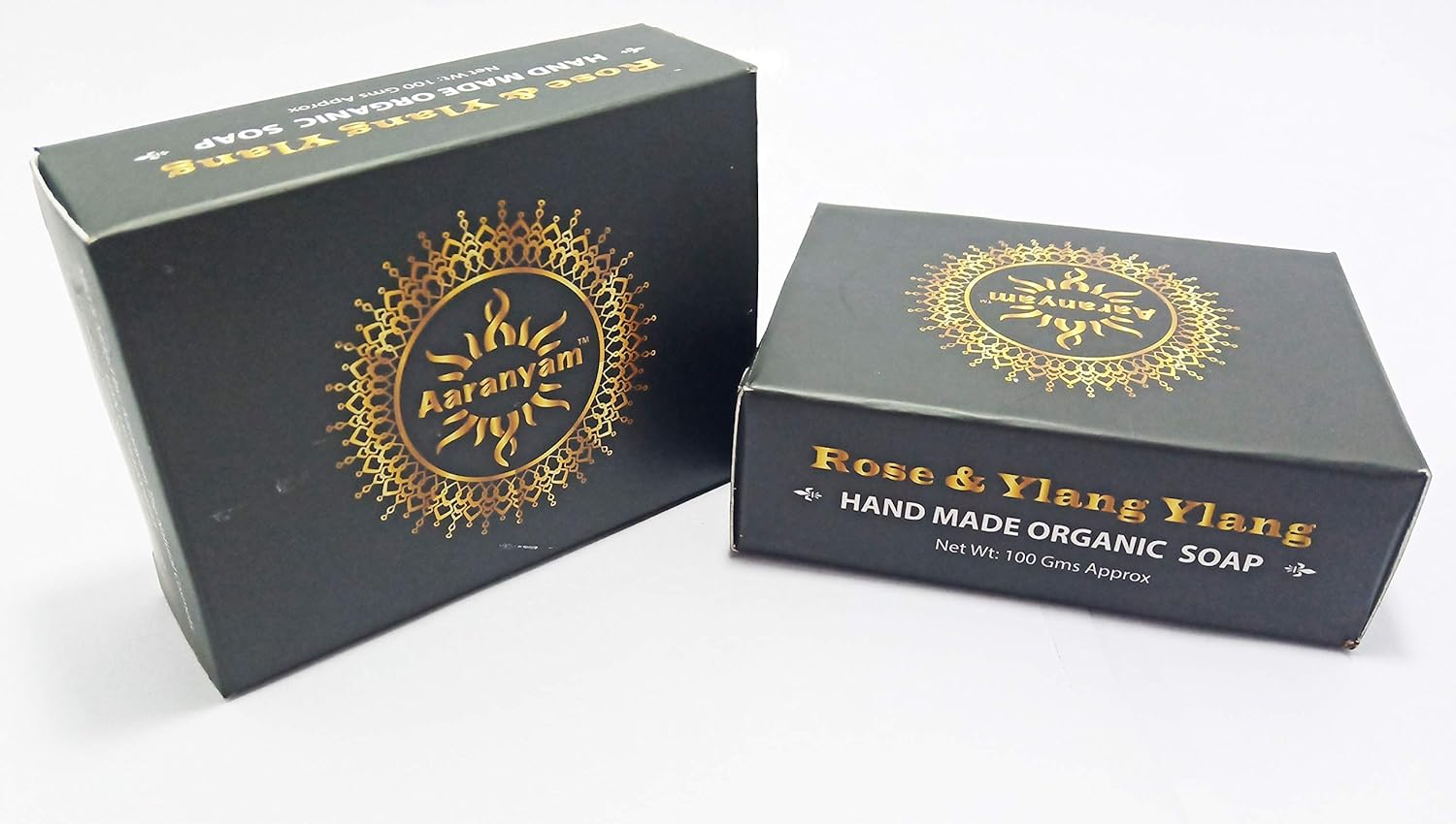 Aaranyam Natural Herbal Organic Pure Rose Handmade Soap Bar