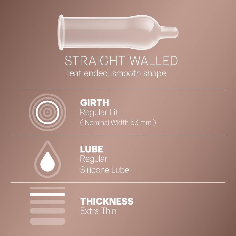 Durex Extra Thin Intense Chocolate Flavoured Condoms for Men - 10S image number 5