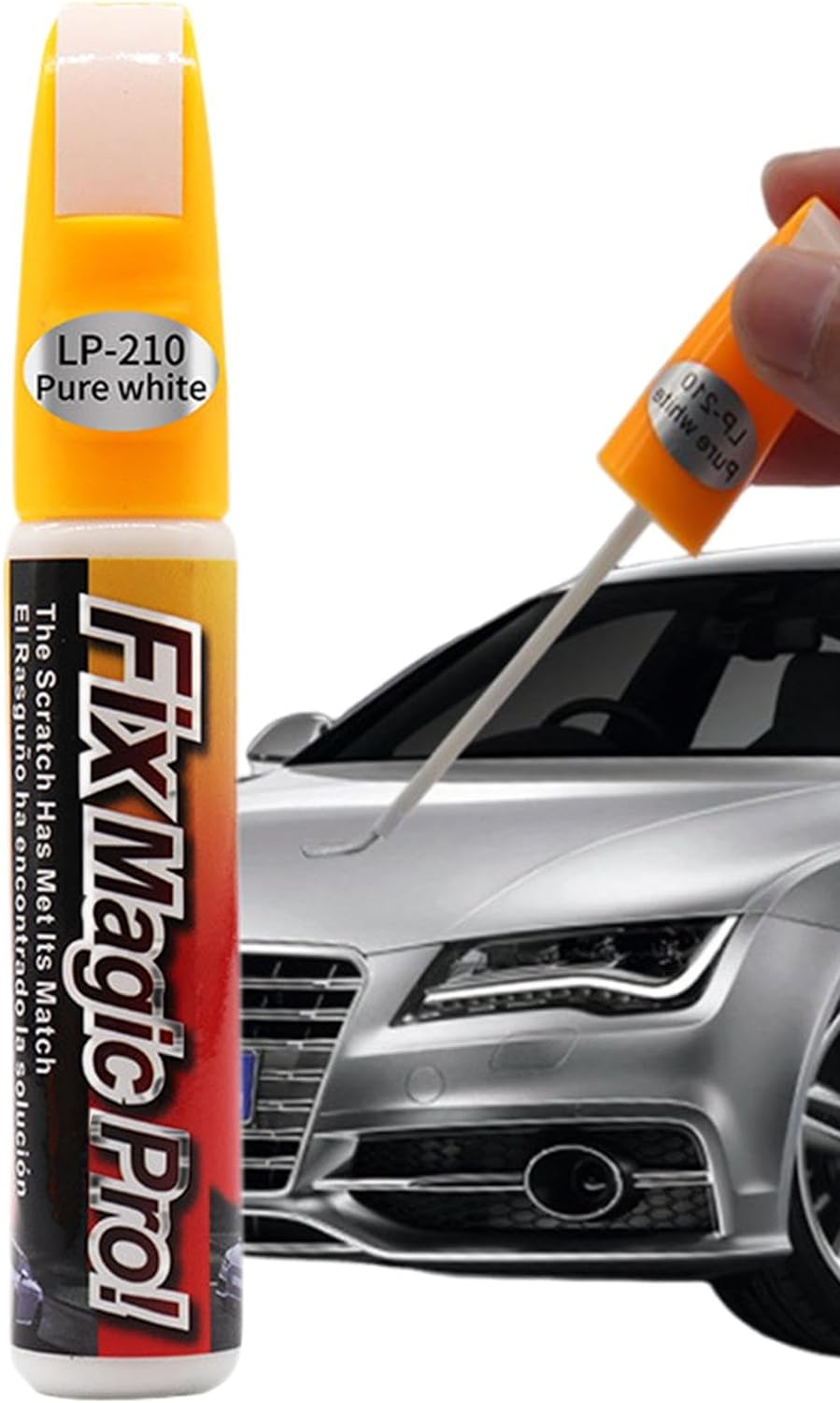 Automotive Paint Black | 12Ml Paint Scratch Repair, Black/Silver Scratch for Car Coating, Scratch Repair