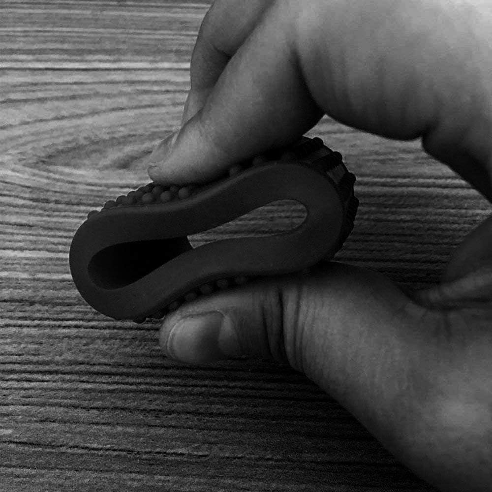 Black Tattoo Grip Cover Food Grade Silicone Diameter 25X30Mm Professional Tattoo Pen Sleeve Non-Slip Grip Accessories for Artists, Machine Parts, Professional Accessories