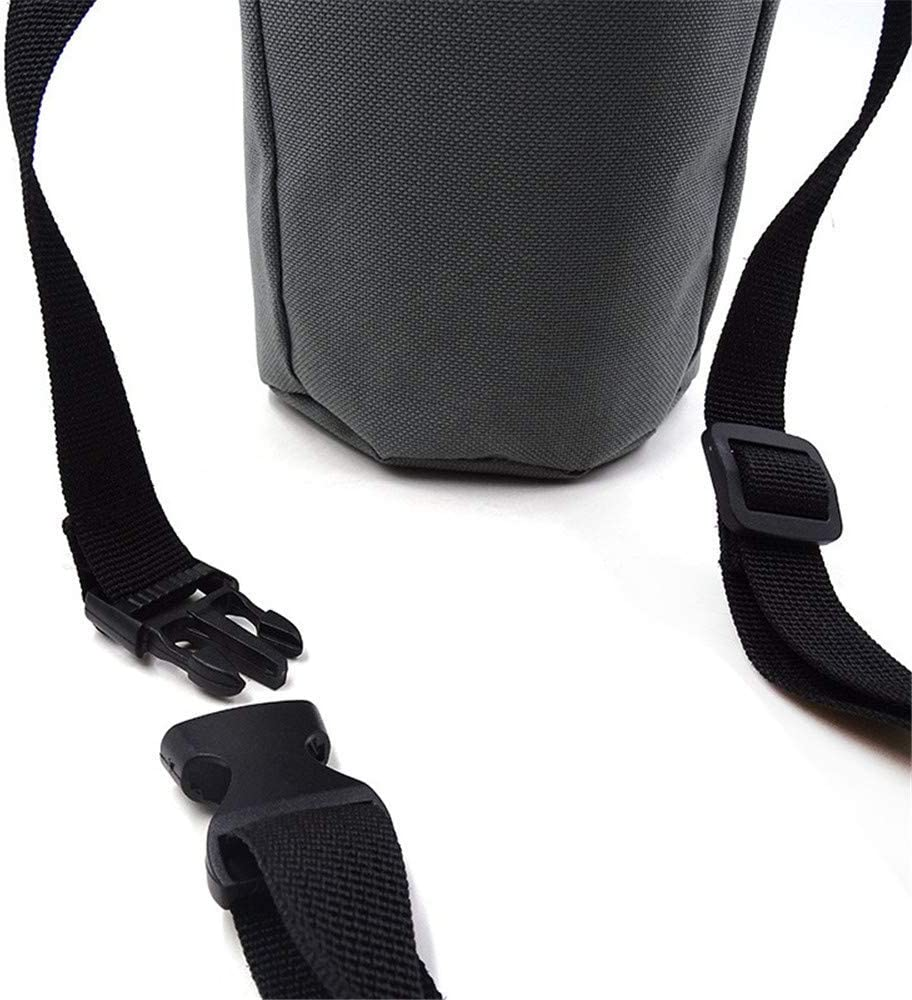 Rock Climbing Chalk Bag with Belt and Zipper Pocket for Fitness Gym Weight Lifting Hunting Bouldering Magnesium Sack image number 6