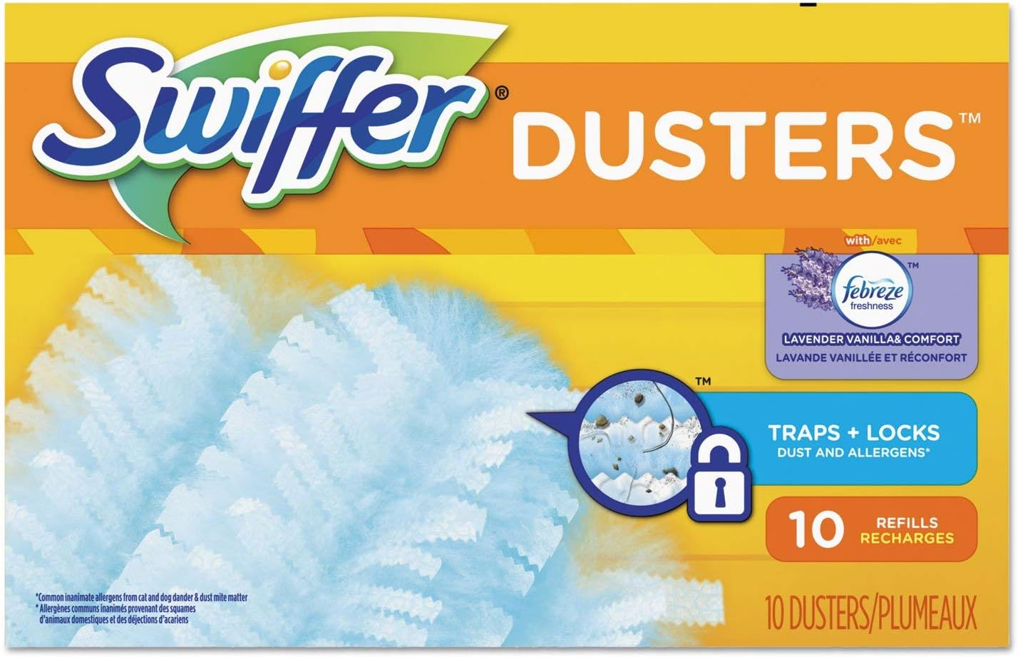 Swiffer Unscented 180 Dusters Refills Only, 10 Count per Pack - 4 per Case. image number 5