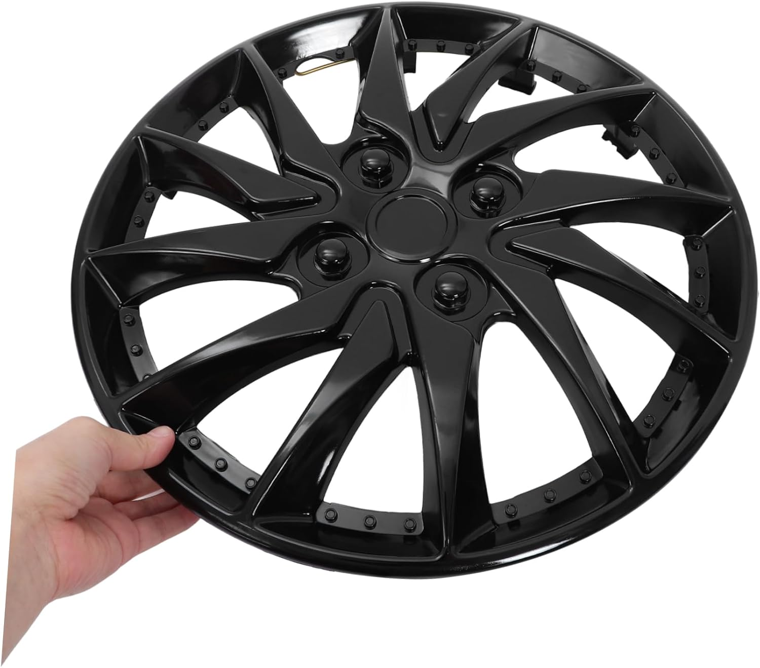 HEALEEP Hubcap Wheel Cover Hub Case for Car Hub Sturdy Steel Material with Easy Installation Suitable for Automotive Wheel Accessories and Center Caps Replacement image number 3