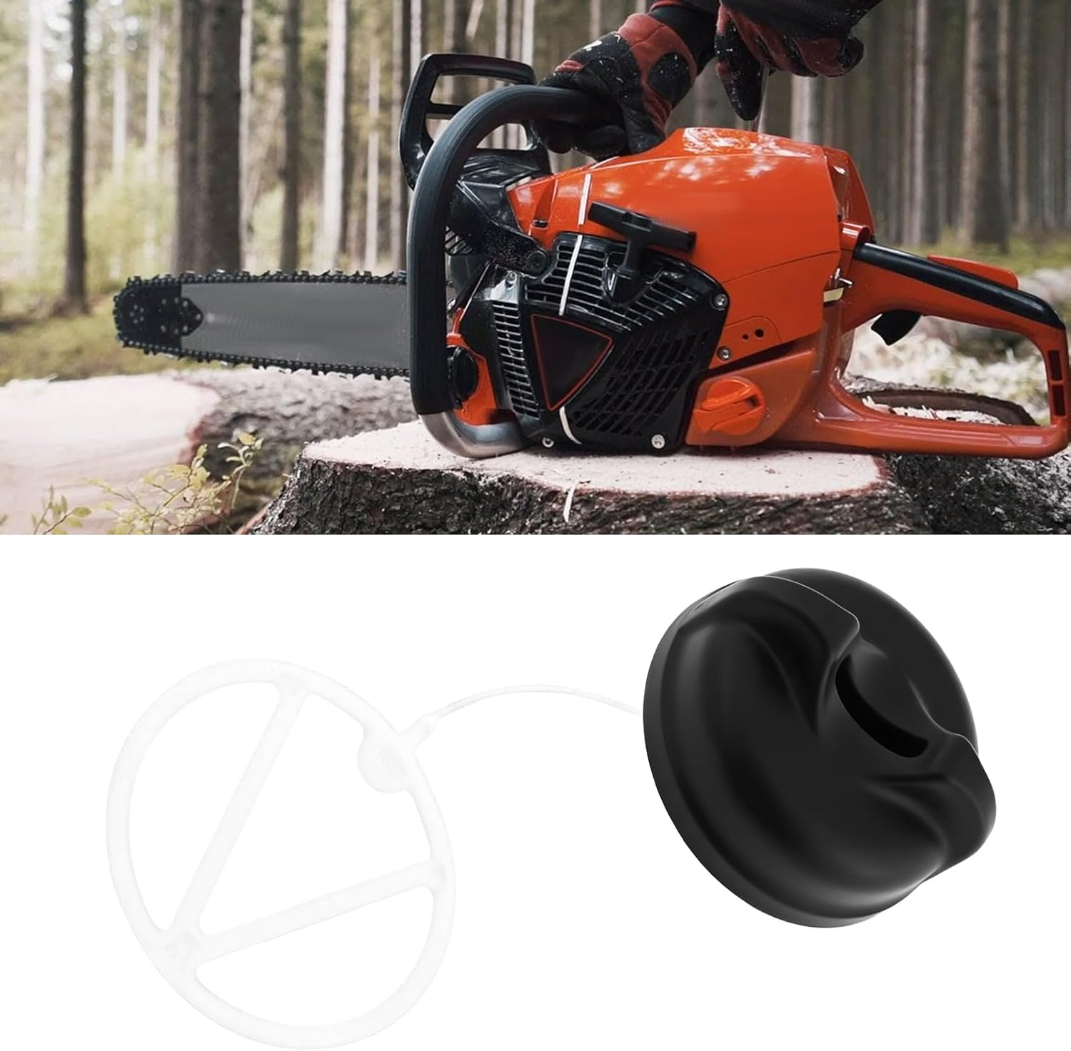 LT Easiyl Chainsaw Oil Cap P021005581 Compatible with ECHO CS-355T CS-310 CS-352 CS-330T image number 1