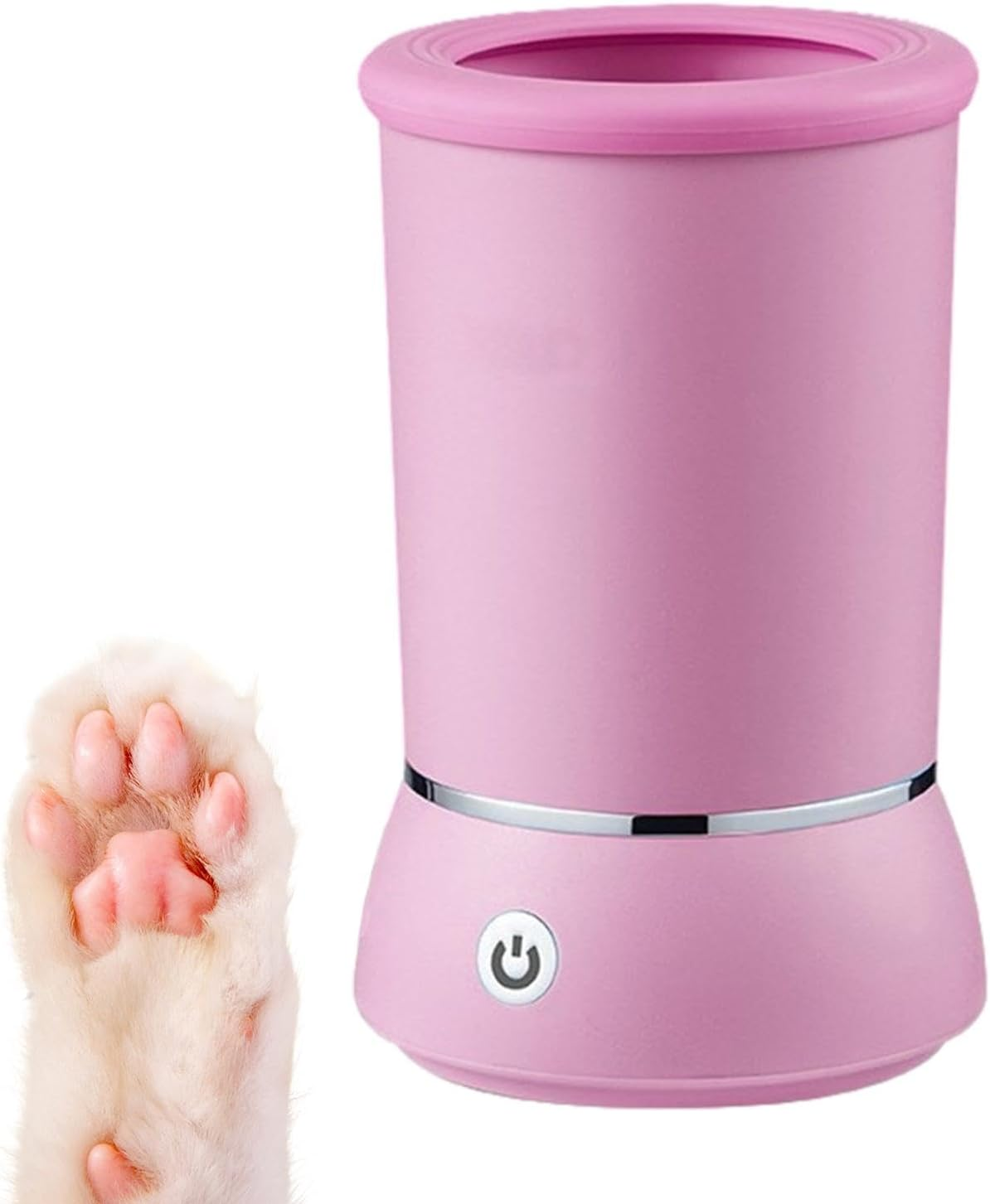 Dog Paw Cleaner, USB Rechargeable Pet Paw Cleaner, Automatic Indoor Dog Cat Foot Cleaner to Dust Dirt Hair for Foxhound, Labradors and Other Dogs image number 2
