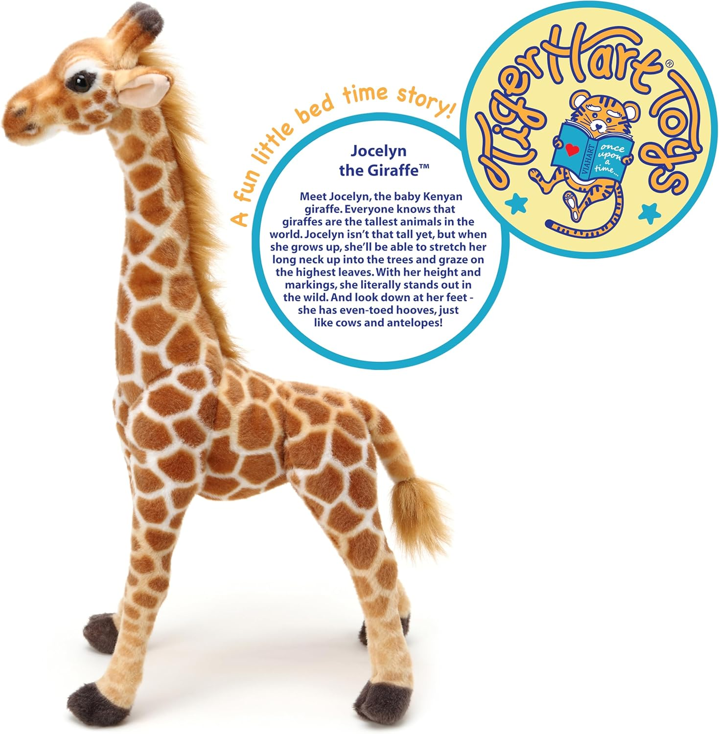 VIAHART Jocelyn the Giraffe - 22 Inch Stuffed Animal Plush - by Tigerhart Toys image number 3