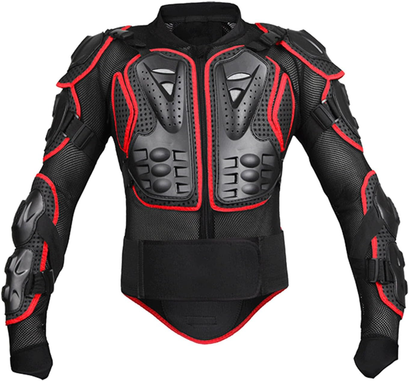 Motorcycle Protective Jacket Full Body Armor, Chest Spine Protection Dirt Bike Gear, Crashproof Adjustable Breathable Dirt Bike Chest Spine Protection Gear for Motocross ATV image number 6