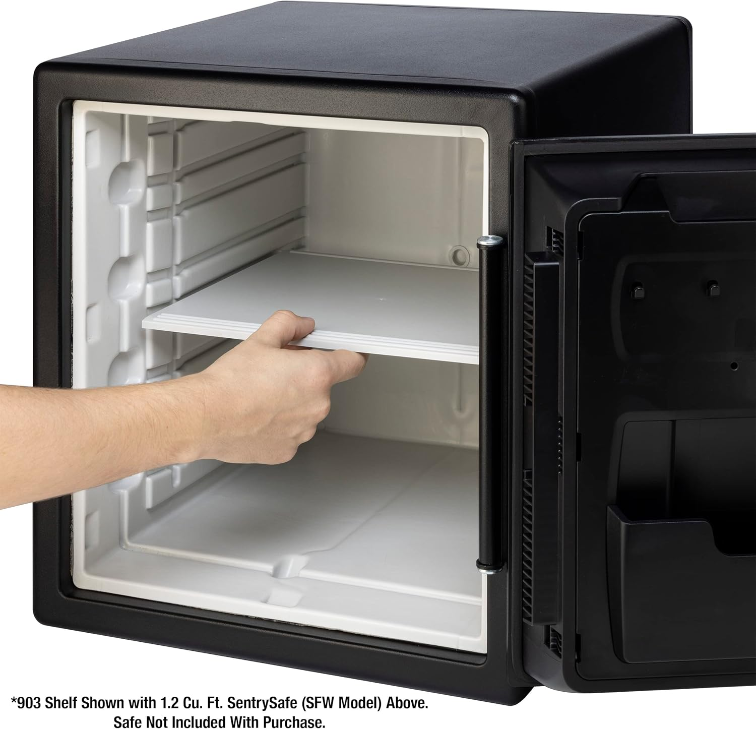 Sentrysafe Shelf Insert for SFW082 and SFW123 Fireproof and Waterproof Safes, Multi-Positional Safe Shelf Accessory for 0.8 and 1.2 Cubic Foot Safes, 903 image number 3