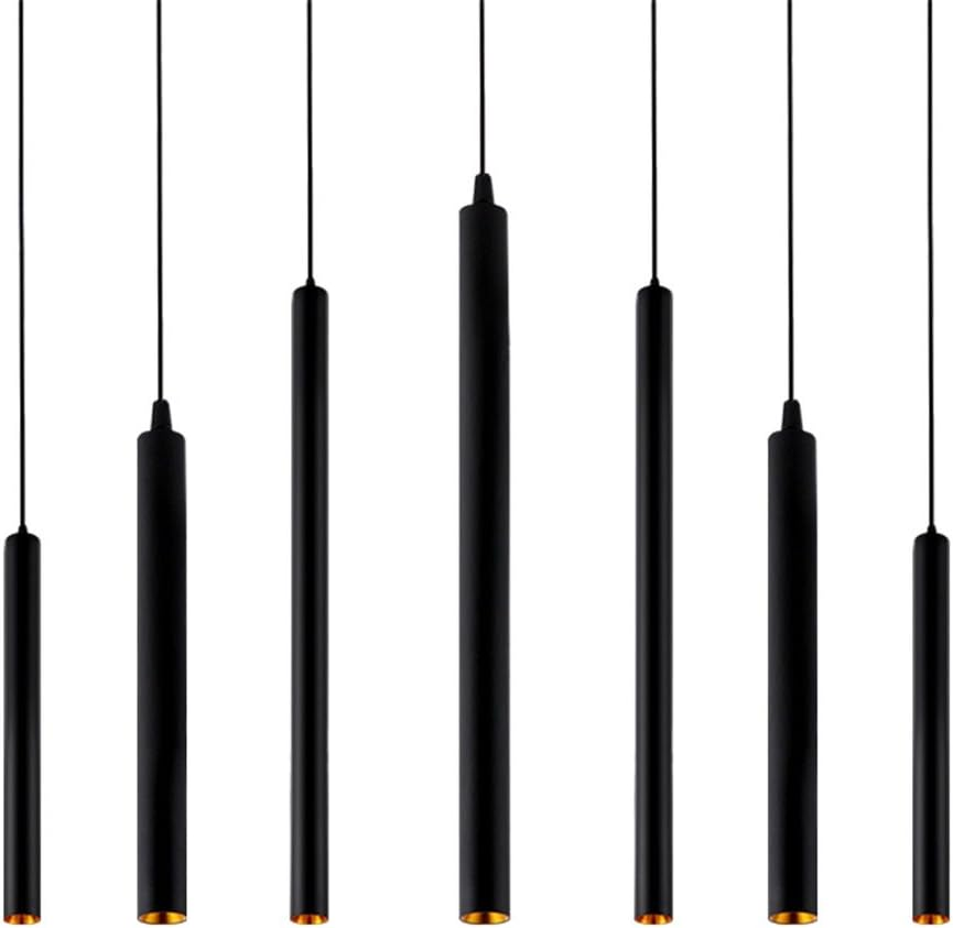 Hobaca 12W Dia 5CM *L 40CM Tube LED Modern Pendant Lights Spot Light for Island Dining Living Room Bar Counter Shop Ceiling Kitchen Lamp Downlight image number 3