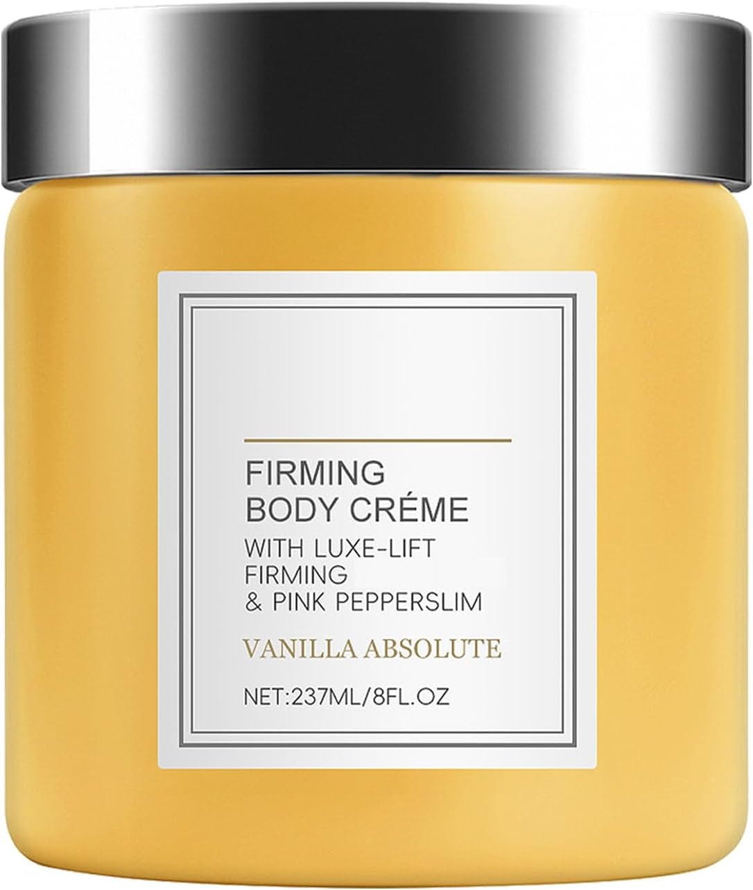 Firming and Lifting Body Creme, Vanilla Firming Body Lotion, Containing Luxurious Lifting and Firmings Complex and Pink Pepper Extract ，Nourishes Dry Skin on Skin Visibly Firmer (4Pcs)