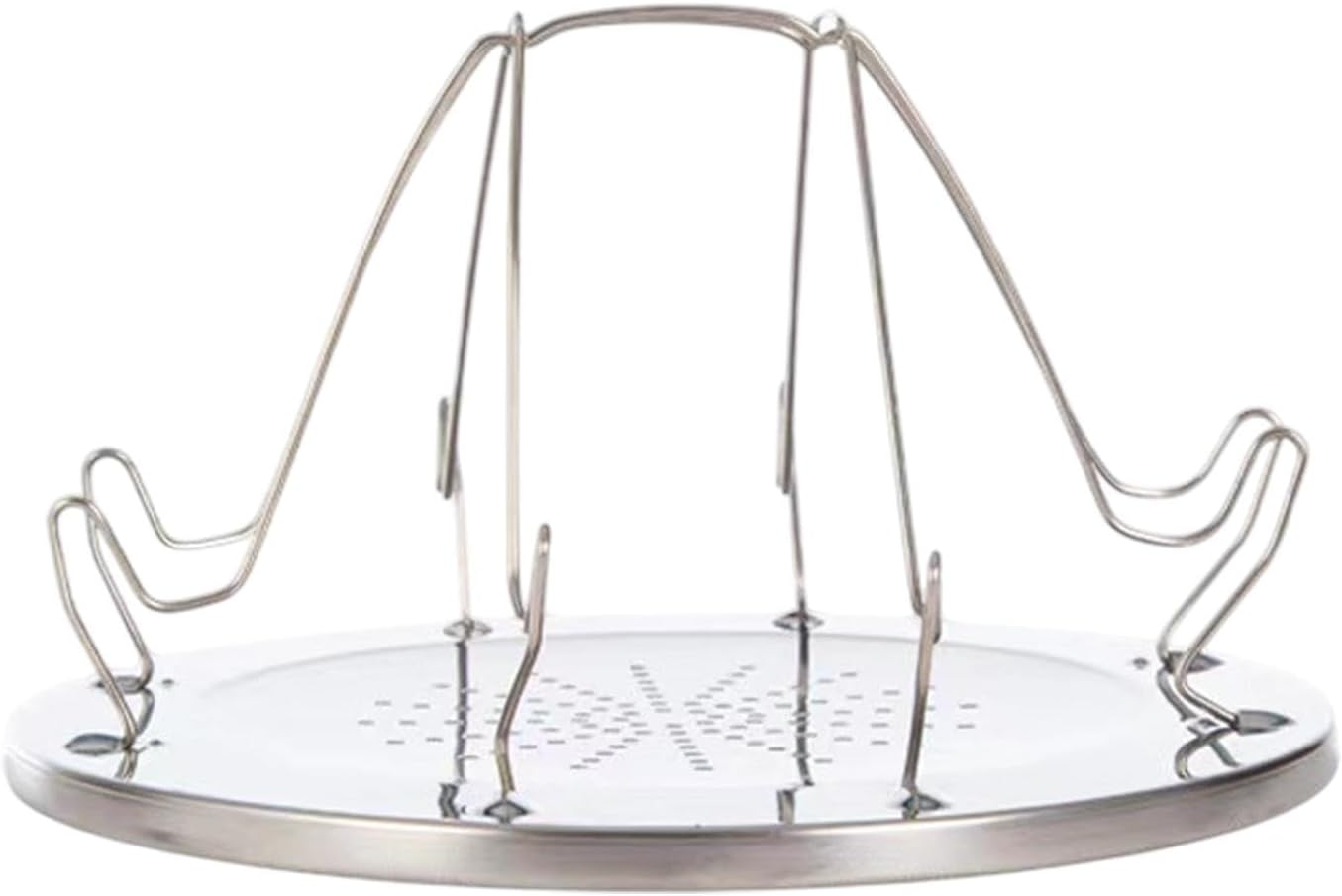 Eigell Camping Toaster Rack Bread Stand Kitchen Multifunctional Folded Simple for 4 Slices Toaster Tray for Barbecue Family Reunion image number 3