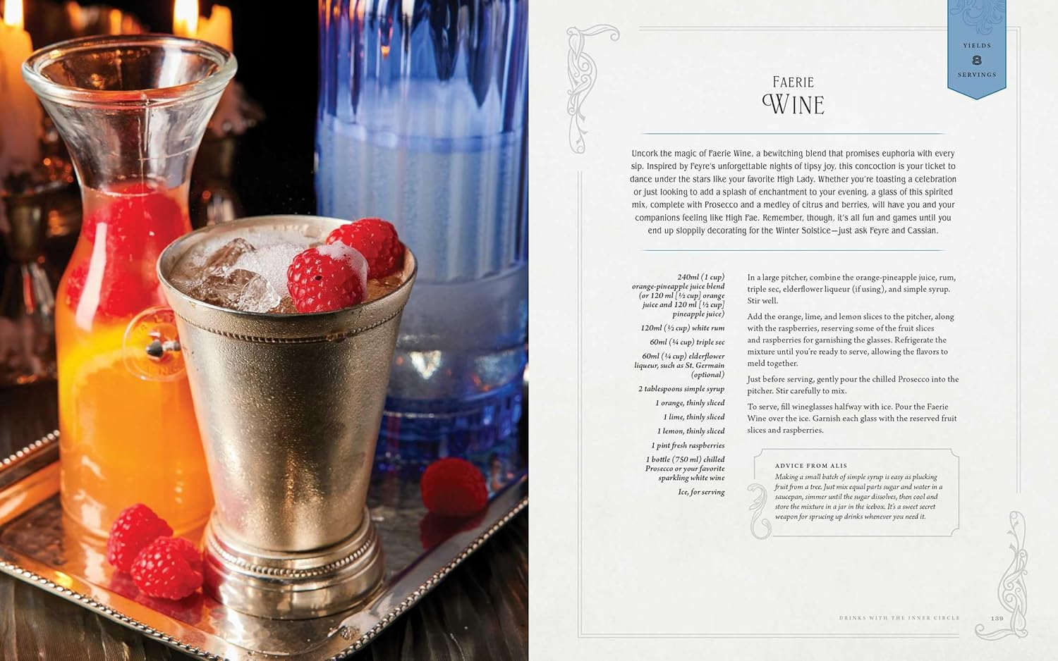 A Feast of Thorns and Roses: the Unofficial Cookbook of a Court of Thorns and Roses image number 2