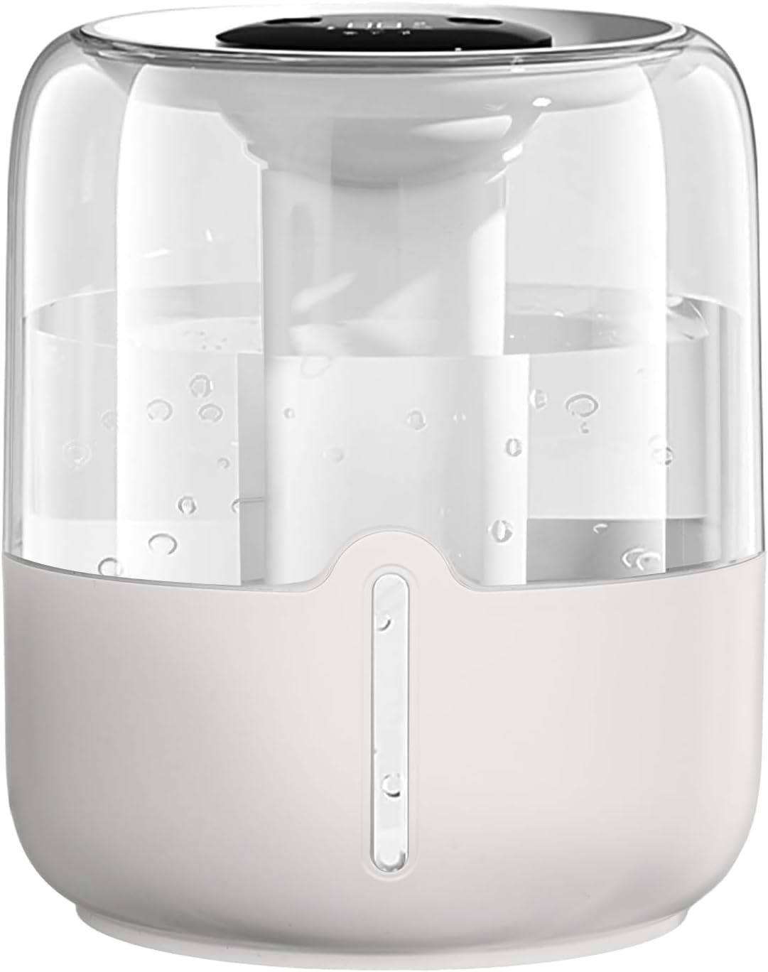 Humidifier 6.8L Air Humidifier for Bedroom Baby Room Cool Mist Small Humidifier with 360&deg; Dual Nozzles, Top Fill, Quiet Sleep Mode, Auto Shut Off, Humidifier & Oil Diffuser & Night Light image number 1