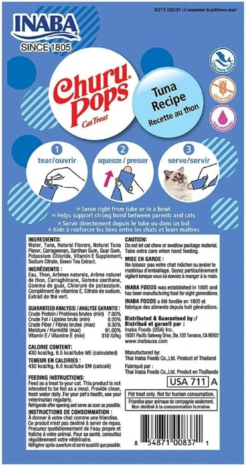 Inaba Churu Pops Tuna (Cat Treat) 6X60G image number 1