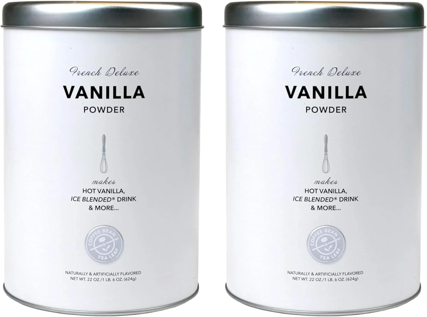 The Coffee Bean & Tea Leaf, French Vanilla Creamer for Coffee, Lattes, Smoothies, Drinks, Baking, 2 Pack image number 1