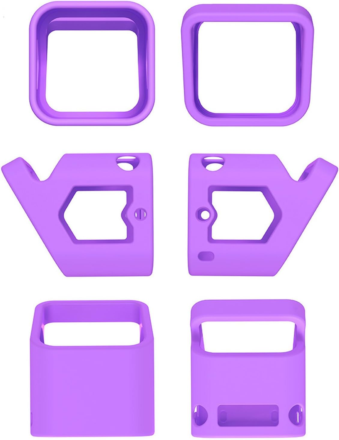 Carrying Silicone Case for Yoto Player (3Rd Gen.) Kids Bluetooth Audio Speaker,Travel Protective Jacket Skin Sleeve for Yoto Player 3Rd Gen(Purple) image number 2