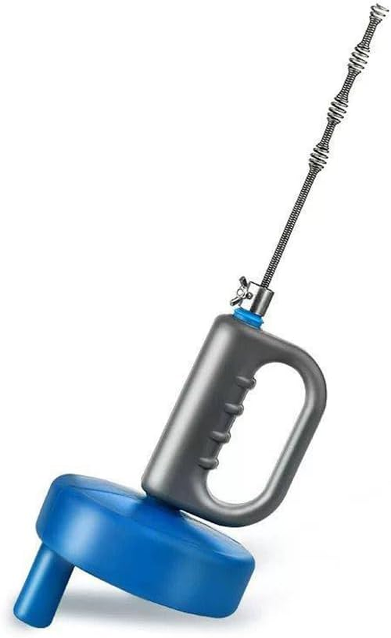 13 M Drain Clog Remover,Snake Auger,Hand Cranked Handle, anti Slip Handlez,Heavy Duty Plumbing Snake for Kitchen Sink, Toilet, Shower, Bathtub Clog Remover, Unclog Drain Hair Removal Tool image number 4