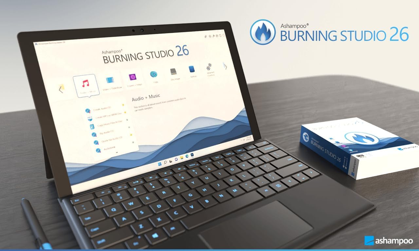 Burning Studio 26 - Burn, Copy, save - the Multimedia All-Rounder - Burning Software - Create Covers, Inlays, Disk Labels for Win 11, 10 image number 5