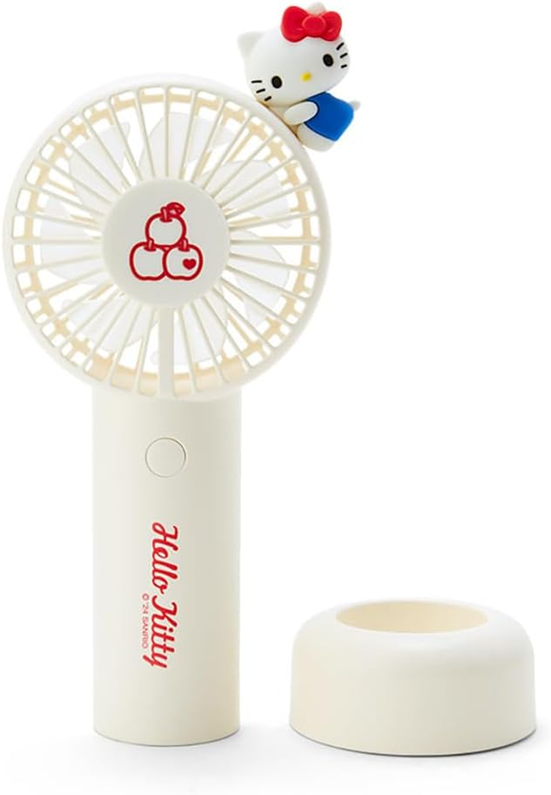 Sanrio Cinnamoroll 2-Way Fan, 7.1 X 3.9 X 1.6 Inches (18 X 10 X 4 Cm), Character