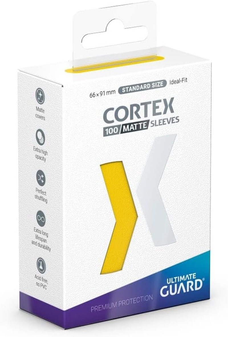 Ultimate Guard Cortex Sleeves 100-Pieces, Standard Size, Matte Red - Matte Green image number 6