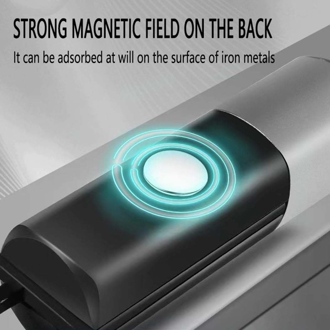 Mini Rechargeable Flashlight, 2000LM Tactical Torch with Dual Light Modes, Zoomable, Waterproof, Magnetic Hook & Bottle Opener for Camping, Hiking, Emergency (Keychain Design) image number 6