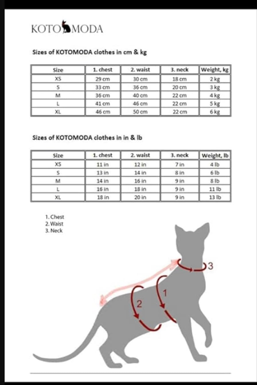 Kotomoda Cosy Comfort for Hairless Beauties Winter Sweater Brushed Coconut Nude for Sphynx and Naked Cats (XS) image number 3