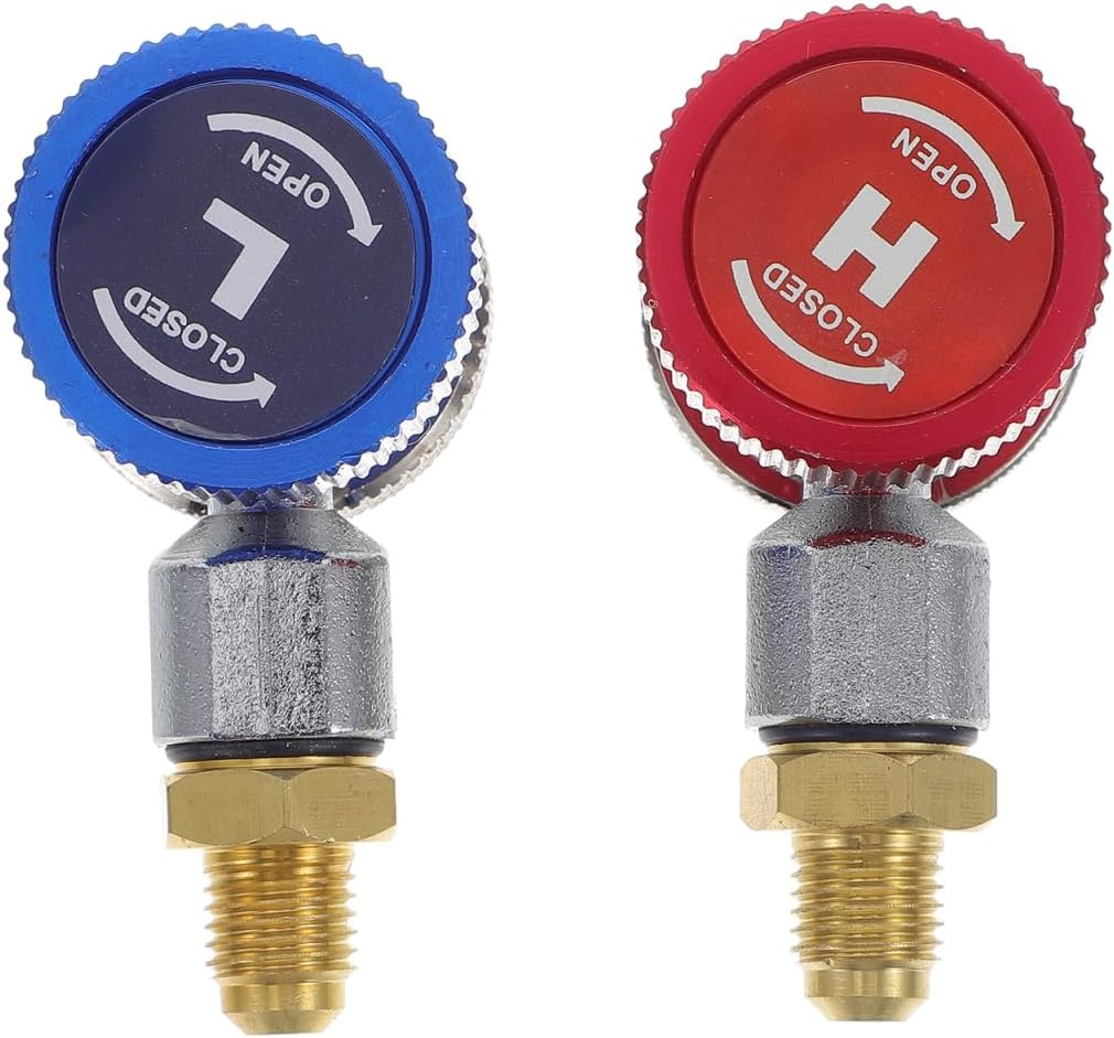 Sherchpry Car Air Conditioning Tool Set R134A Quick Coupler Adapter Automotive Ac Fittings Metal Sae Connector for Vehicle Aircon Hose Maintenance image number 3