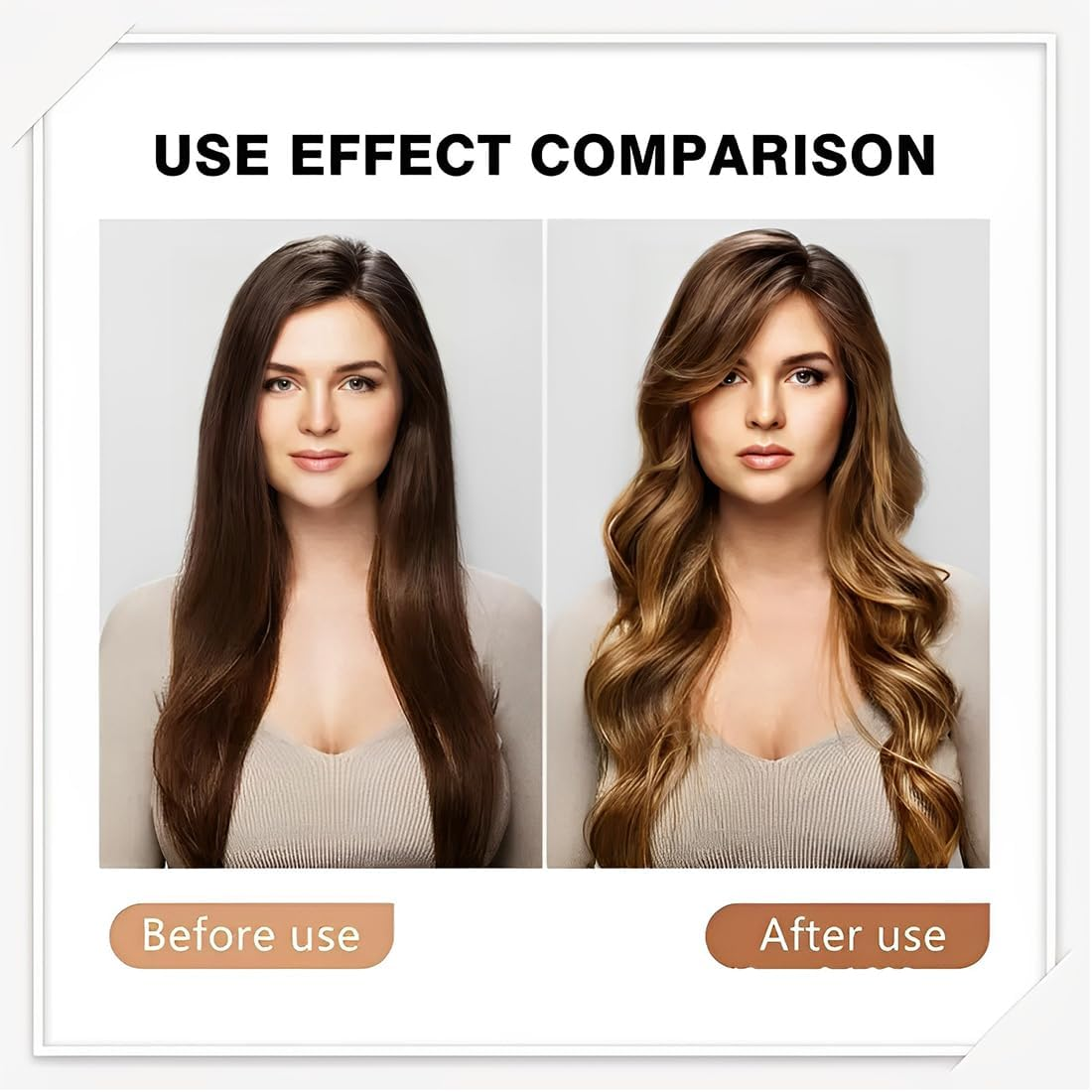 Curlers, No Heat Curling Iron for Long Hair, Heat-Free Curling Iron for All Hair Types, Homemade Heat-Free Curling Band Hairstyle Set for Medium to Long Hair (Pack of 3) image number 2