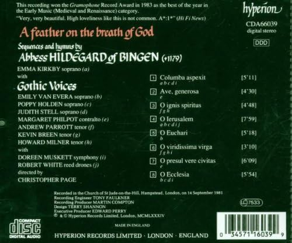 Feather on the Breath of God